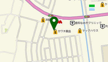カワチ薬品 古川店の地図画像