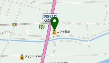 カワチ薬品 鎌田店の地図画像