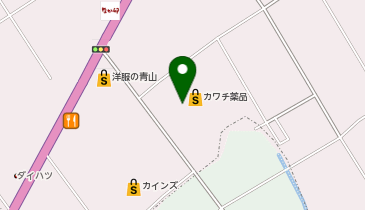 カワチ薬品 吉田店の地図画像