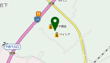 カワチ薬品 山梨店の地図画像