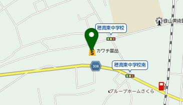 カワチ薬品 穂高店の地図画像