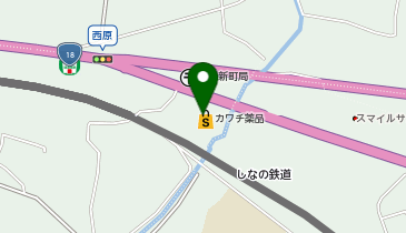 カワチ薬品 小諸店の地図画像