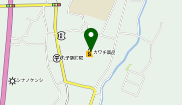 カワチ薬品 丸子店の地図画像