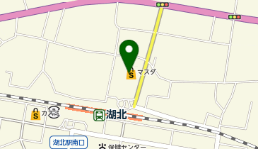 カワチ薬品 湖北店の地図画像