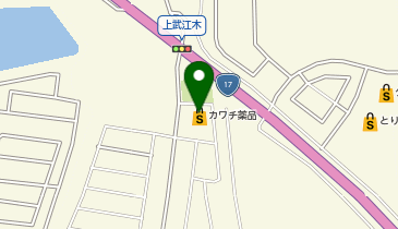 カワチ薬品 前橋ローズタウン店の地図画像
