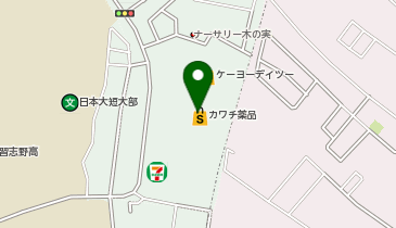 カワチ薬品 船橋坪井店の地図画像