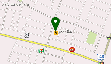 カワチ薬品 小山東店の地図画像