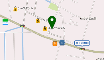 カワチ薬品 小山雨ケ谷店の地図画像