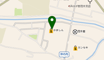 カワチ薬品 茂木店の地図画像