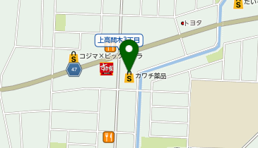 カワチ薬品 真岡西店の地図画像