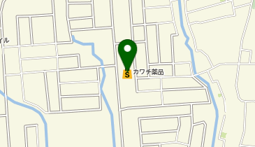 カワチ薬品 鶴田北店の地図画像