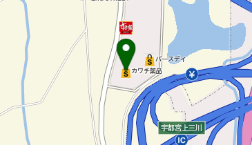 カワチ薬品 上三川インター店の地図画像