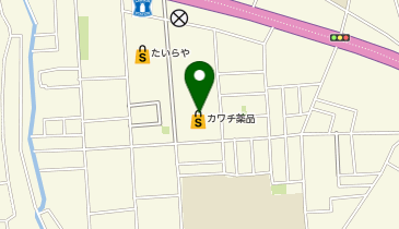 カワチ薬品 石井町店の地図画像