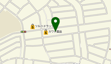 カワチ薬品 ゆいの杜店の地図画像