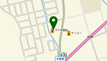 カワチ薬品 上河内店の地図画像