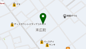 カワチ薬品 黒磯店の地図画像