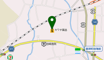 カワチ薬品 黒田原店の地図画像