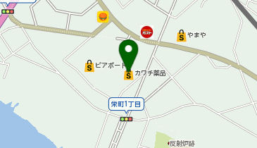 カワチ薬品 那珂湊店の地図画像