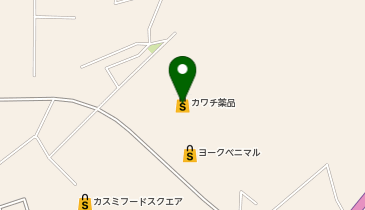 カワチ薬品 茨城町店の地図画像