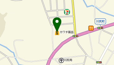 カワチ薬品 川尻店の地図画像