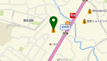 カワチ薬品 田尻店の地図画像