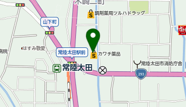 カワチ薬品 常陸太田店の地図画像