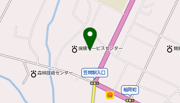 カワチ薬品 笠間店の地図画像