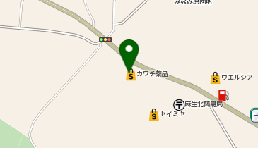 カワチ薬品 麻生店の地図画像