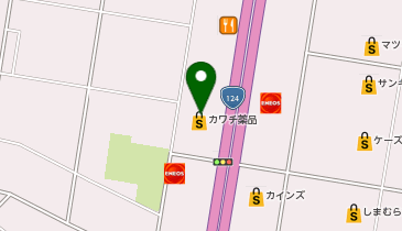 カワチ薬品 神栖店の地図画像