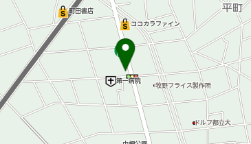 カーブス 都立大学の地図画像