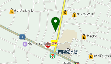 カーブス 南阿佐ケ谷の地図画像