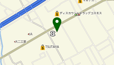 カーブス 郡家の地図画像