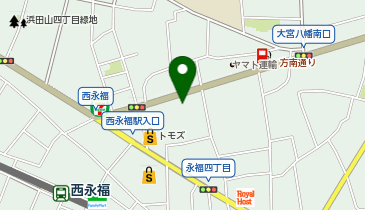 カーブス 西永福の地図画像