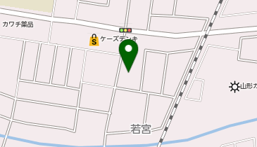 カーブス 山形南の地図画像