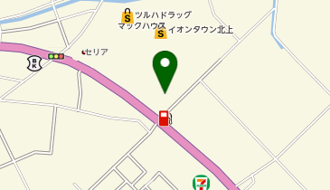 カーブス イオンタウン北上の地図画像