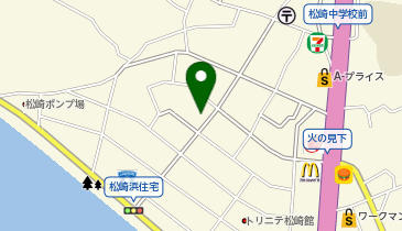 カーブス 松崎火の見下の地図画像