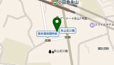 カーブス ベルブ永山の地図画像