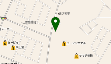 カーブス MORI東根の地図画像