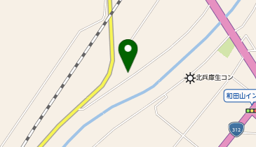 カーブス 朝来和田山の地図画像