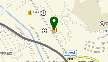 カーブス 枚方宮之阪の地図画像