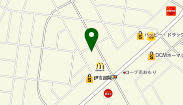 カーブス 南類家の地図画像