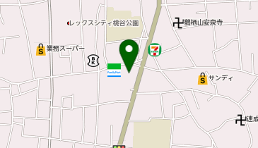 カーブス 桃谷の地図画像