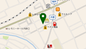 カーブス 新潟大学前の地図画像