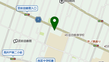 カーブス 久我山井の頭通りの地図画像