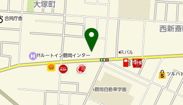 カーブス 鶴岡大塚の地図画像