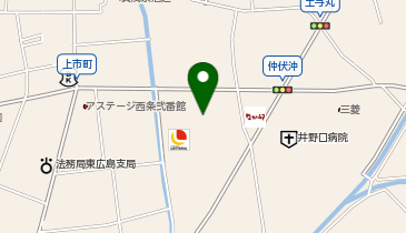 カーブス ゆめタウン東広島の地図画像