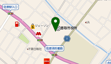 カーブス サワラシティの地図画像