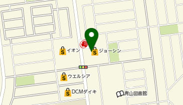 カーブス イオン三木青山の地図画像