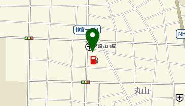 WASHハウス 宮崎丸山店の地図画像