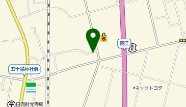 WASHハウス 財光寺店の地図画像